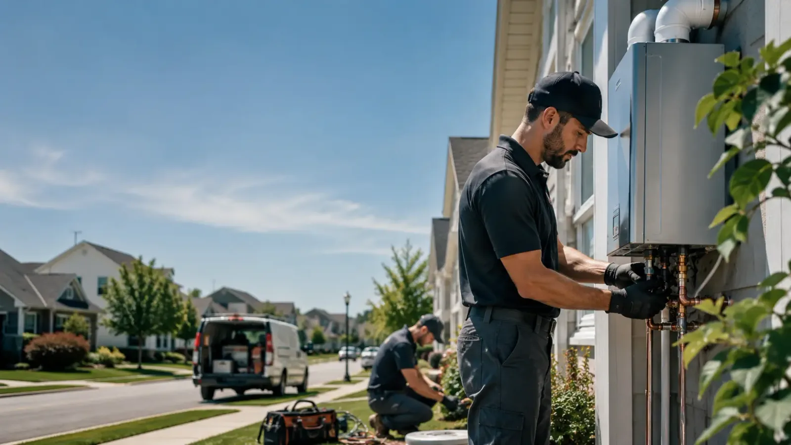 Tankless Water Heater Installation in Rushsylvania, OH
